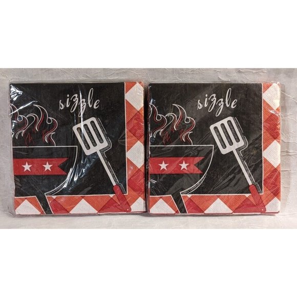 NOS Party Napkins SpongeBob Tiki Hula Birthday Girl SquarePants Paper Lot Funny - Picture 5 of 8